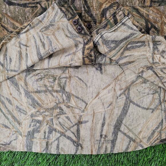 Cabelas Camo Jacket L/XL 26x28 Brown Hunting Baggy Rugged - Picture 14 of 14